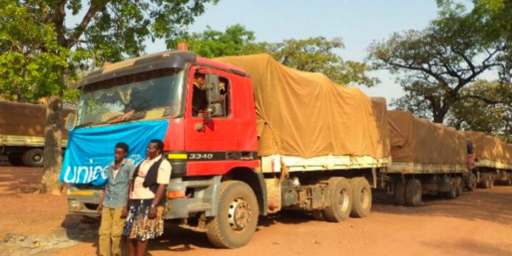 CHL-IMAGE Humanitarian Aid delivery truck image