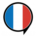 Language bubble Black FR